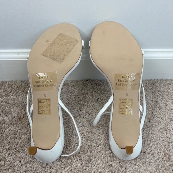 Jeffrey Campbell Morph Slingback Kitten Heels in White - Picture 7 of 7